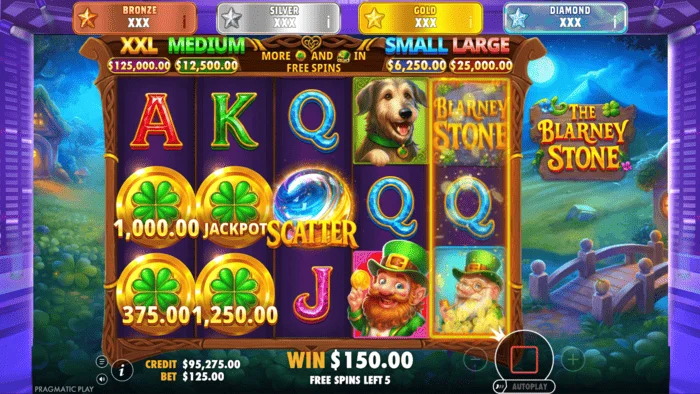 The Blarney Stone - Jackpot Reveal বোনাস রুলেট